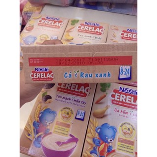 Bột ăn dặm Nestle Cerelac các vị 200g
