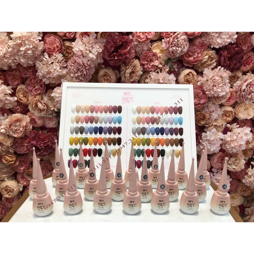 Set sơn My gift 60 màu đẹp rẻ