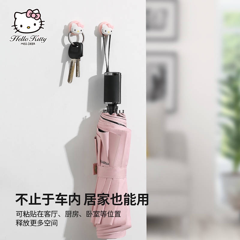Móc treo đồ nội thất kiểu hoạt hình dễ thương đa năng cho xe hơi I9ZC