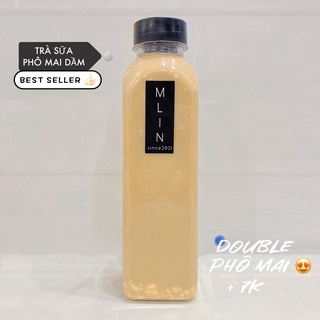 Trà Sữa Phô Mai Dầm MLIN  500ml - Trà Sữa Chai