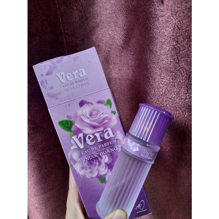Nước Hoa Vera Tím Ngọt Dịu Hương Cỏ Hoa Lưu Hương Tốt 40ml
