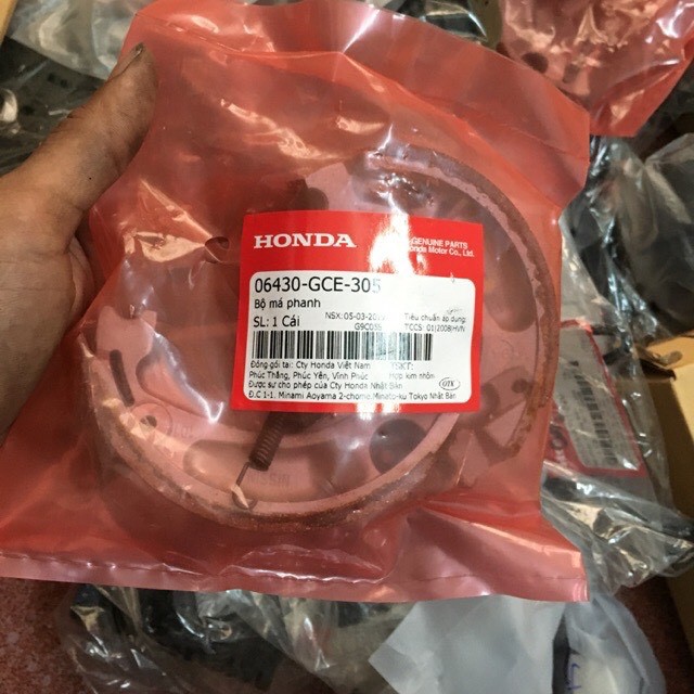 Má phanh xe số Honda