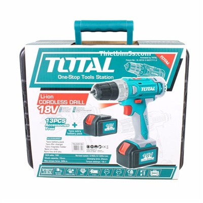 Máy khoan vặn vít dùng pin Li-ion TOTAL TIDLI228180