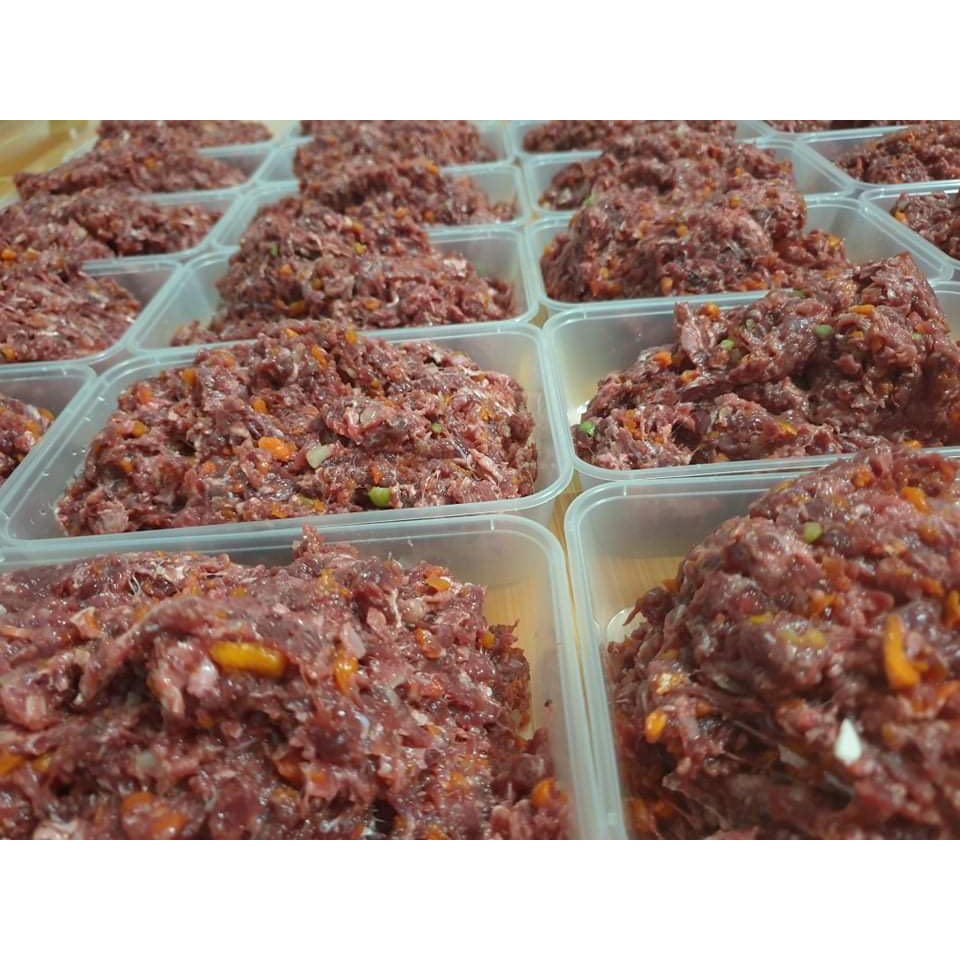 500g Bò xay rau củ