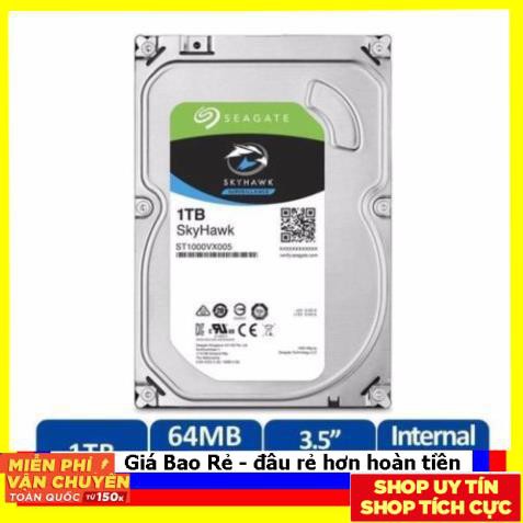 Ổ CỨNG 1TB SEAGATE SKYHAWK CHUYÊN DỤNG CAMERA GIÁM SÁT