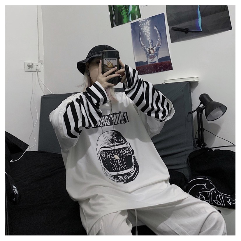 Áo thun dài tay thời trang dạo phố năng động 1730 | BigBuy360 - bigbuy360.vn