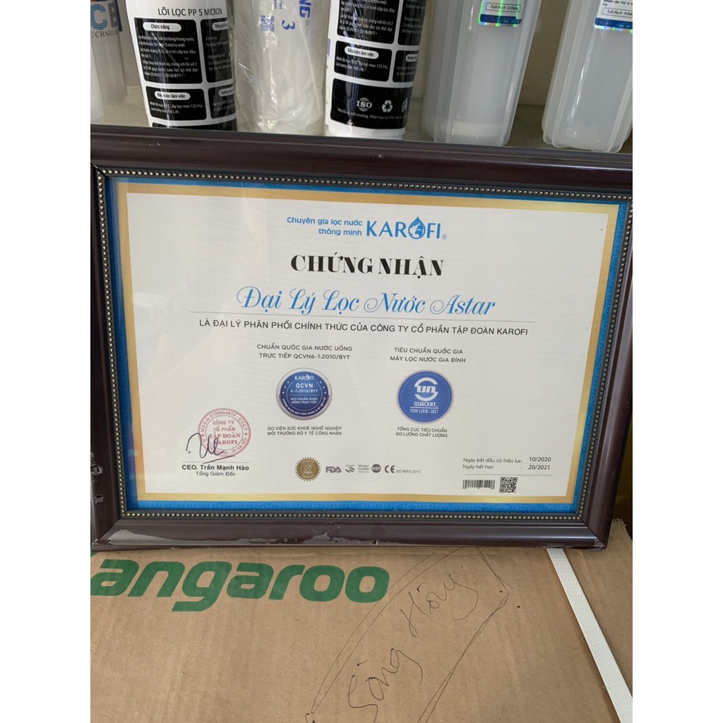 Lõi Lọc Nước Số 2 Karofi ♥️ Lõi Lọc Karofi ♥️ Lõi Lọc Số 2 | BigBuy360 - bigbuy360.vn