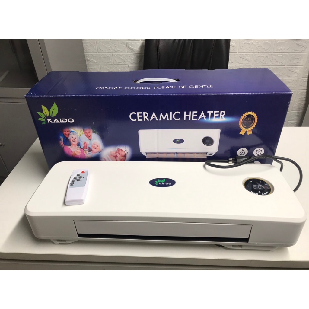 Máy sưởi Gốm - Máy sưởi gốm KAIDO KD 960 - Điều Khiển Từ Xa- Bảo hành Chính hãng 12 tháng