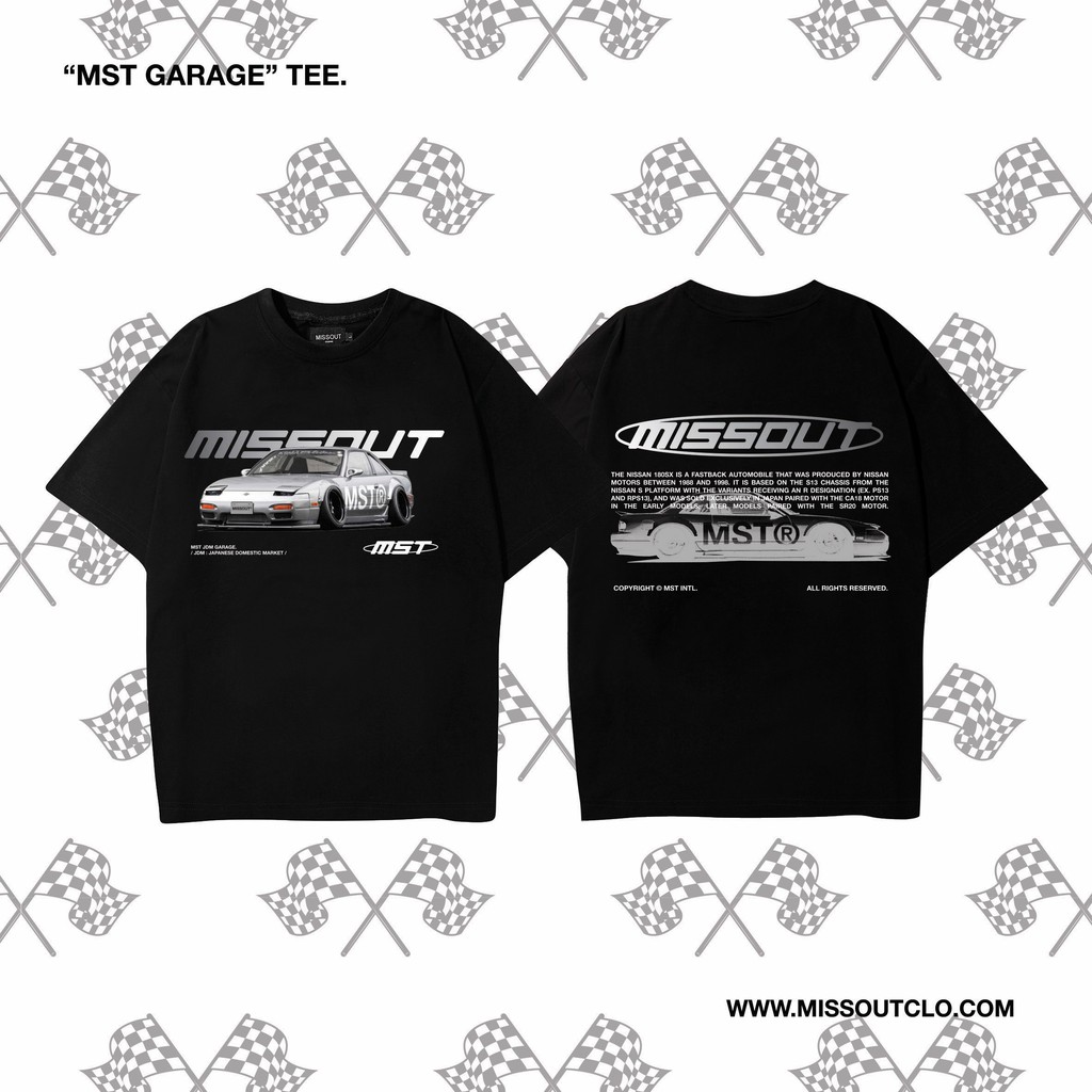 ÁO MST GARAGE JDM TEE