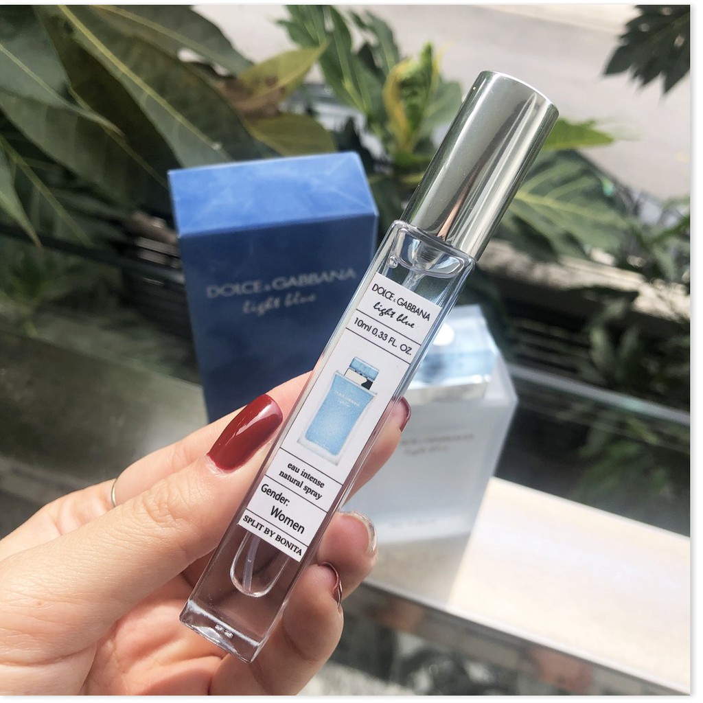 [Mã chiết khấu giảm giá mỹ phẩm chính hãng] [CHUẨN AUTH - Mẫu thử 10ml] Nước hoa 𝐃&𝐆 𝐋𝐢𝐠𝐡𝐭 𝐁𝐥𝐮𝐞 𝐄𝐚𝐮 𝐈𝐧𝐭