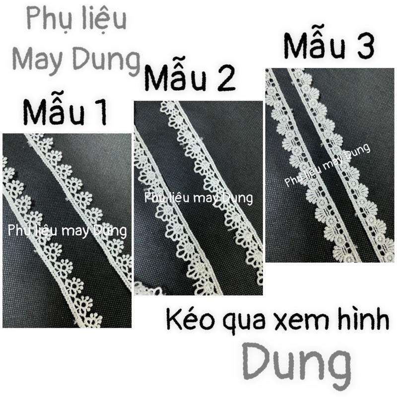 Ren chỉ màu trắng nhí