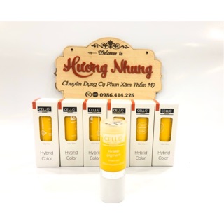 Mực xăm vàng chanh Cello Hàn Quốc