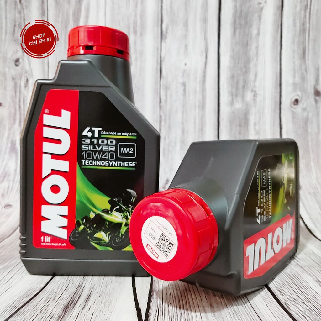 Nhớt xe số Motul 4T 3100 gold 10w40 bảo vệ tối đa động cơ xe