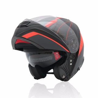 Mũ lật hàm Yohe 950 - Đen cam