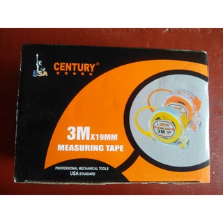 12 cây Thước cuộn 3m Century - Hộp 12 cái
