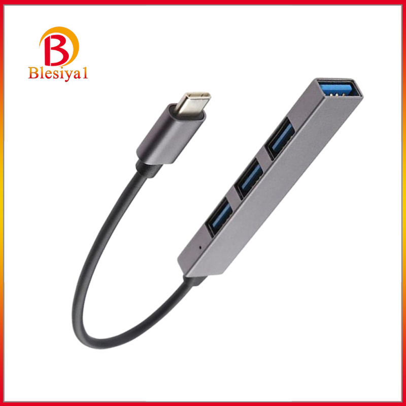 (Hàng Mới Về) Bộ Chia 4 Cổng Usb 3.0 Type C Cao Cấp Cho Imac Macbook Pro