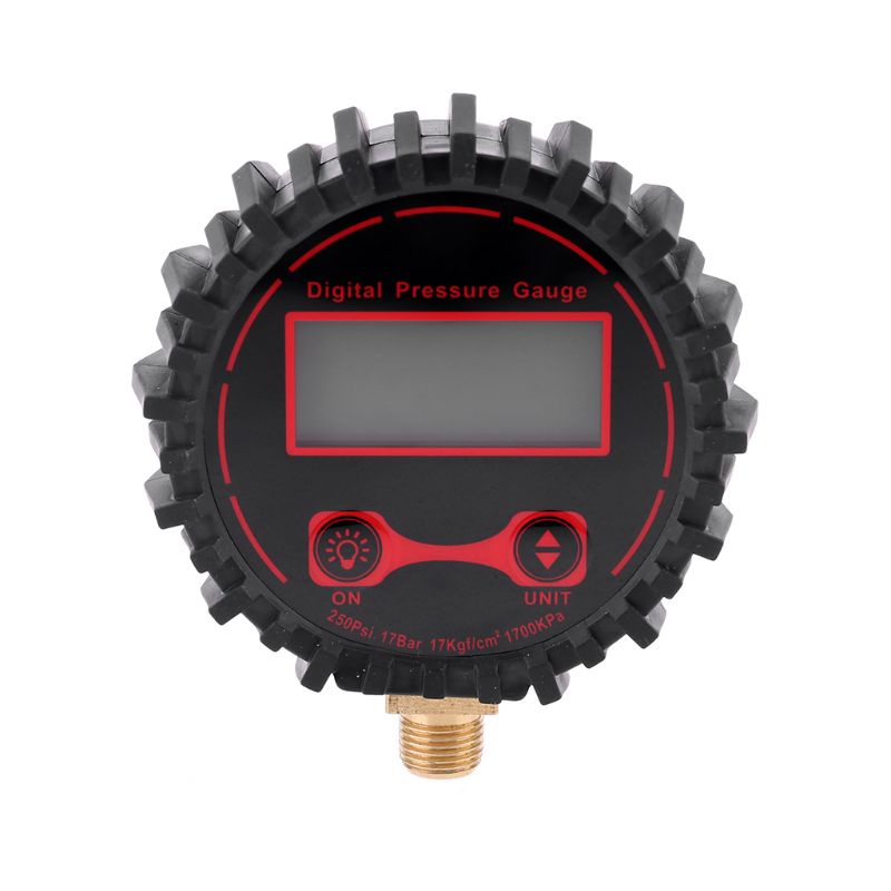 Máy Đo Áp Suất Lốp Xe Hơi / Xe Tải Kỹ Thuật Số Màn Hình LCD Hiển Thị Đèn Nền 25