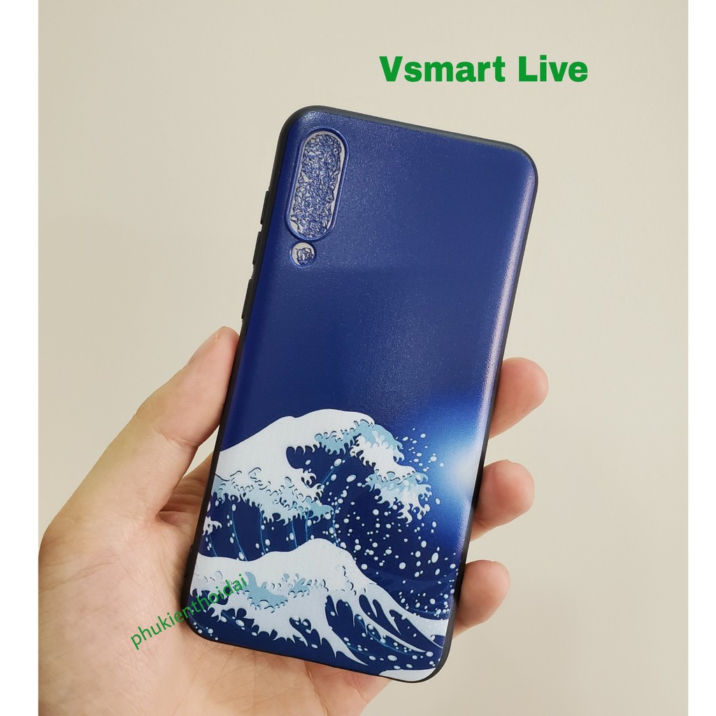 Ốp lưng in 3D cho Vsmart Live FREESHIP Từ 50k dẻo Tpu cao cấp chất đẹp