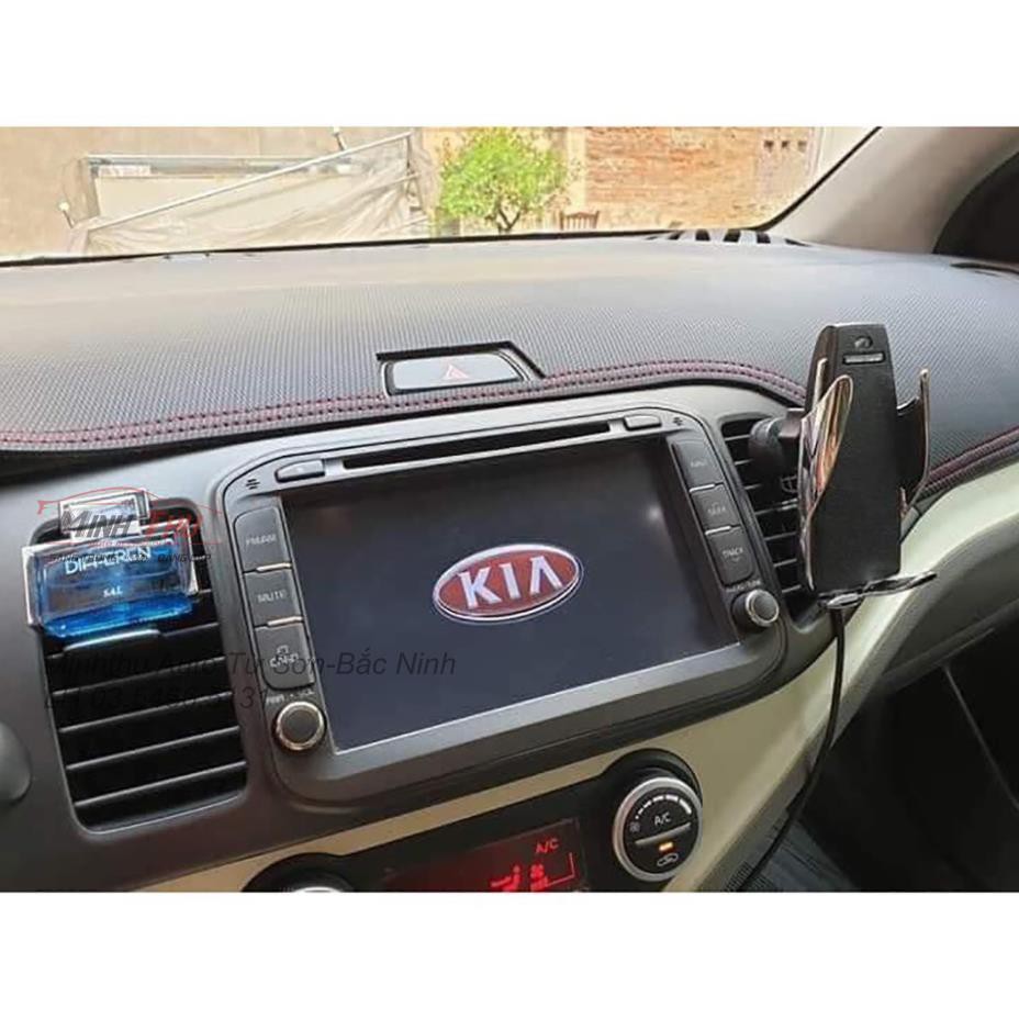 Thảm Taplo Da Carbon Xe Kia Moning 2012-2019