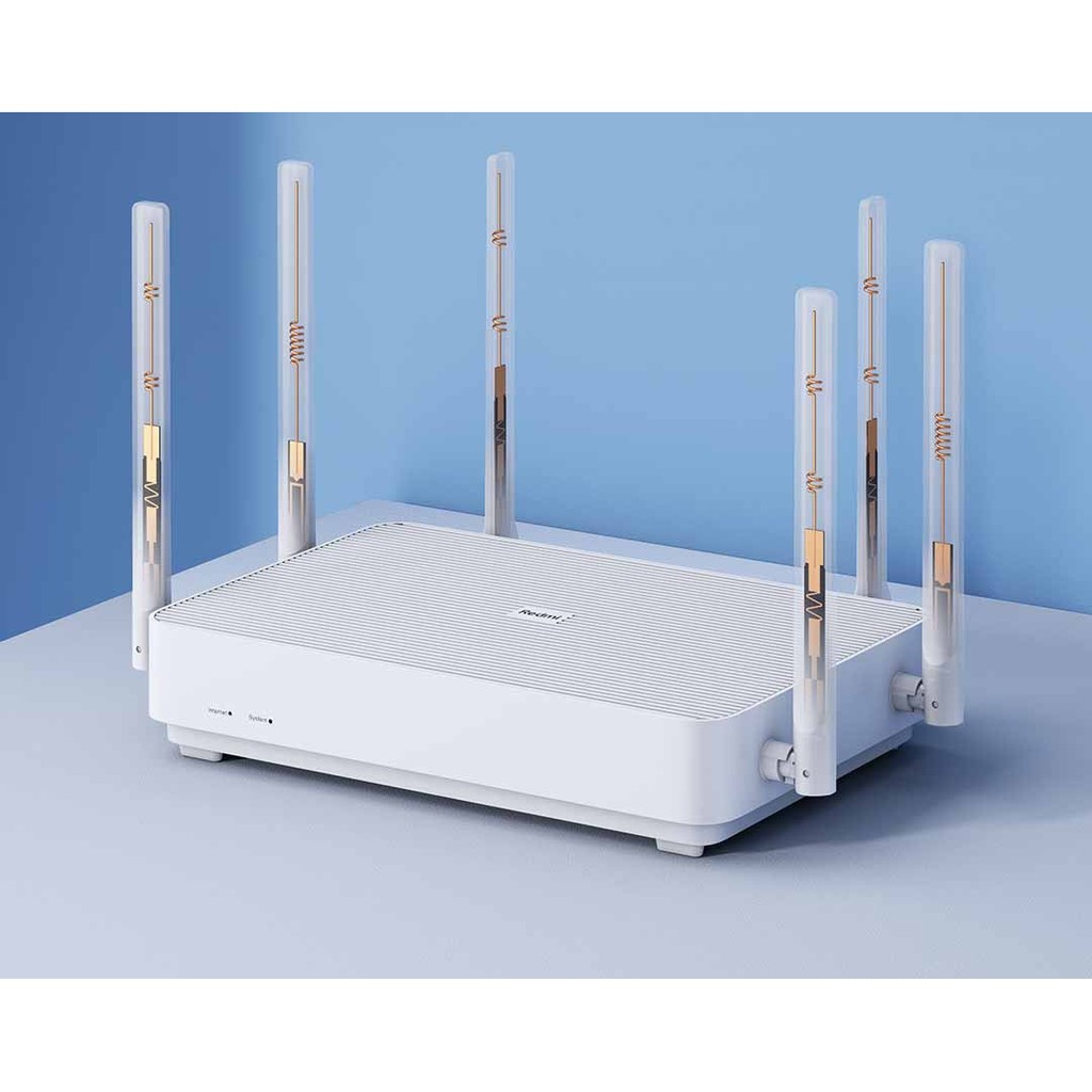 Bộ phát Xiaomi Wifi 6 wifi mesh AX6 Hỗ trợ tối đa 248 thiết bị | băng tần kép 2.4GHz và 5GHz | vi xử lý 6 nhân Qualcomm