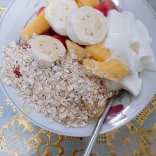 Yến mạch tươi úc giảm cân.