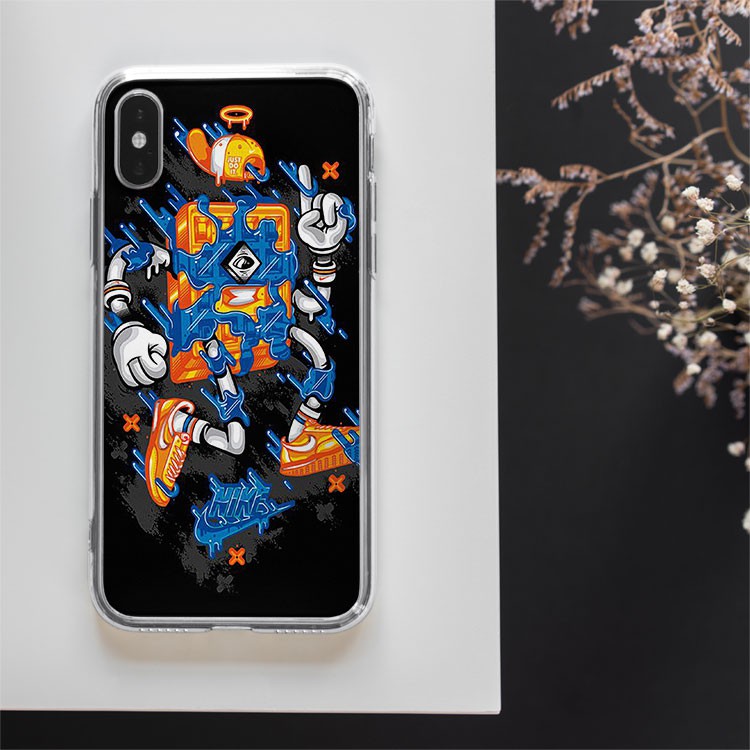 Màu đỏ nike biểu tượng Iphone 7/8/8Plus/X/Xs/Xs Max/11/11 Promax/12/12 Promax NIKPOD00412