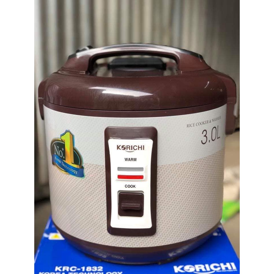 Nồi Cơm Điện 3,2L-Nấu Ngon Như Cơm Niêu- Korichi KRC 1832 | BigBuy360 - bigbuy360.vn