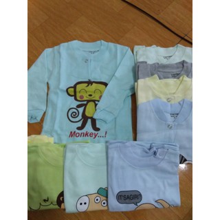 Áo nỉ cotton sơ sinh cho bé, áo sơ sinh nỉ dài tay cho bé trai bé gái, áo sơ sinh, áo nỉ cho bé, áo sơ sinh thu đông