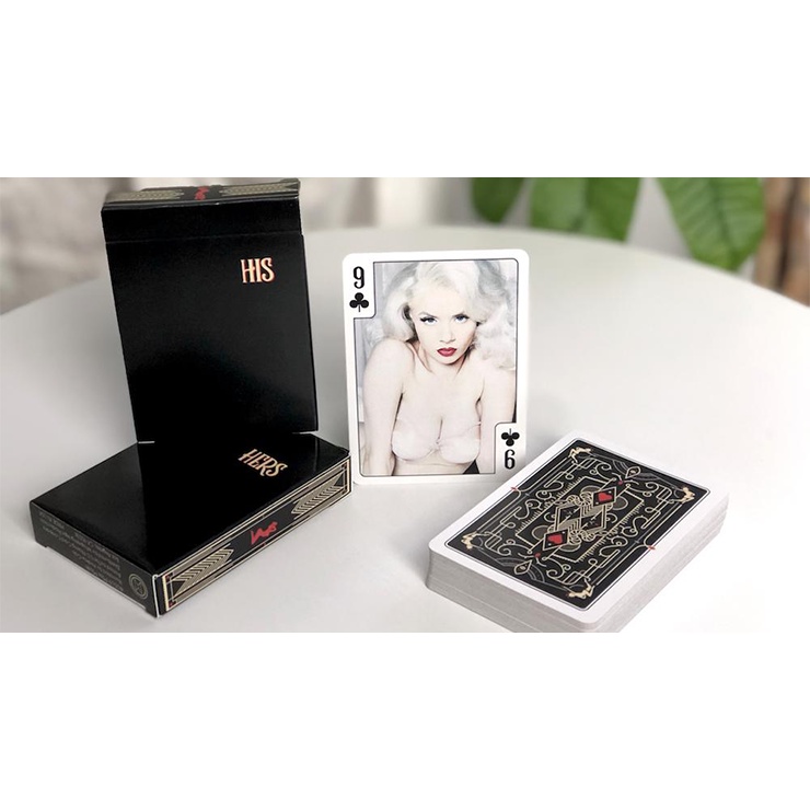 Bộ bài tây, Bài ảo thuật His &amp; Hers Playing Cards - Bài Mỹ - Hàng Chính Hãng