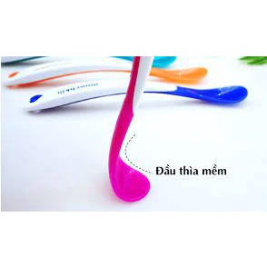 Thìa Ăn Dặm Báo Nóng MUNCHKIN Màu Sắc Tươi Sáng, Chất Liệu Nhựa Mềm An Toàn Cho Bé 43682 ⭐️Mẹ và Bé Baby World Đà Nẵng
