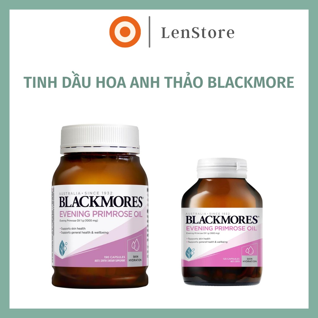 Viên uống Hoa Anh Thảo Blackmore 190v