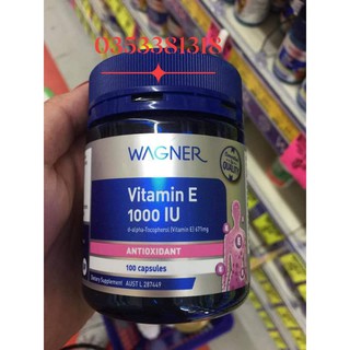 WAGNER -VITAMIN E 1000IU