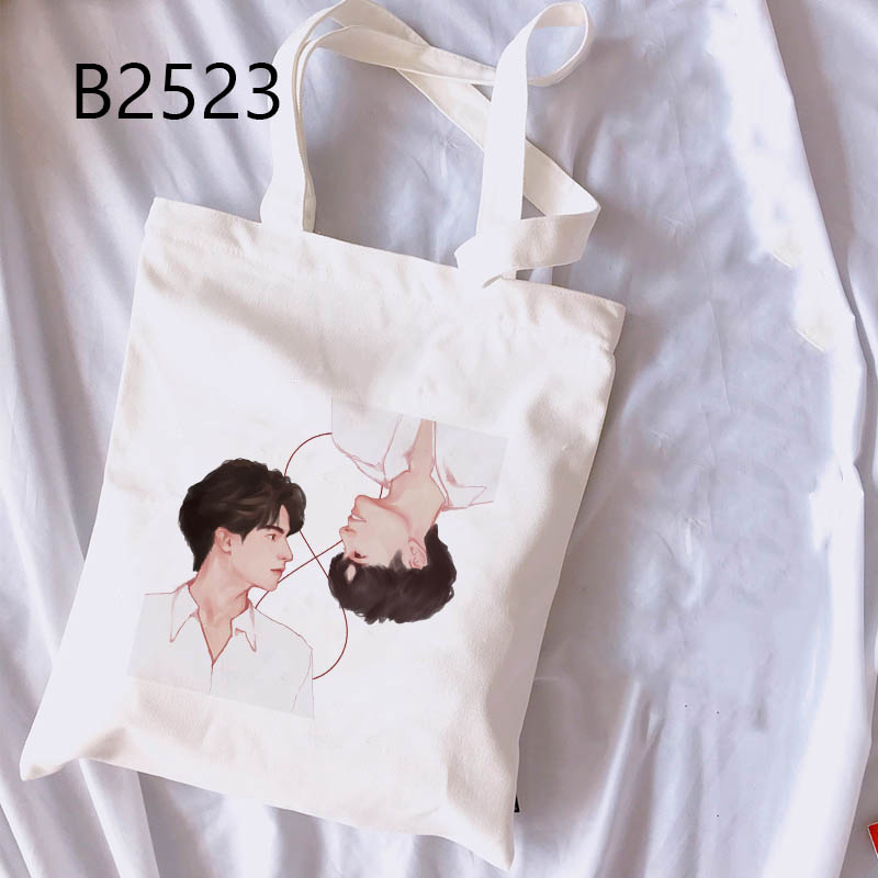 Túi Đeo Vai Vải Canvas In Hình Tharn