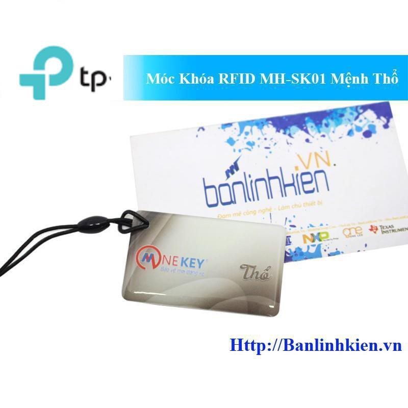 Móc Khóa RFID MH-SK01 Mệnh Thổ