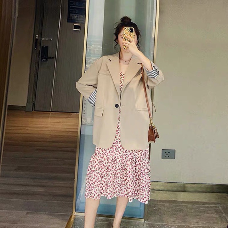 Áo Blazer/ Áo vest nữ tay kẻ phong cách hàng đẹp( kèm ảnh thật) | BigBuy360 - bigbuy360.vn