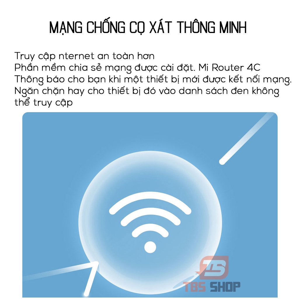 Bộ phát wifi Xiaomi 4c phiên bản Quốc Tế