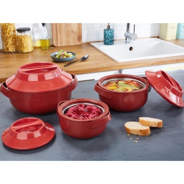 SET 3 BÁT GIỮ NHIỆT ERNESTO