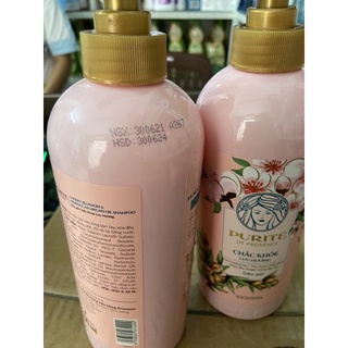 Dầu gội Purite Hoa anh đào 600ml