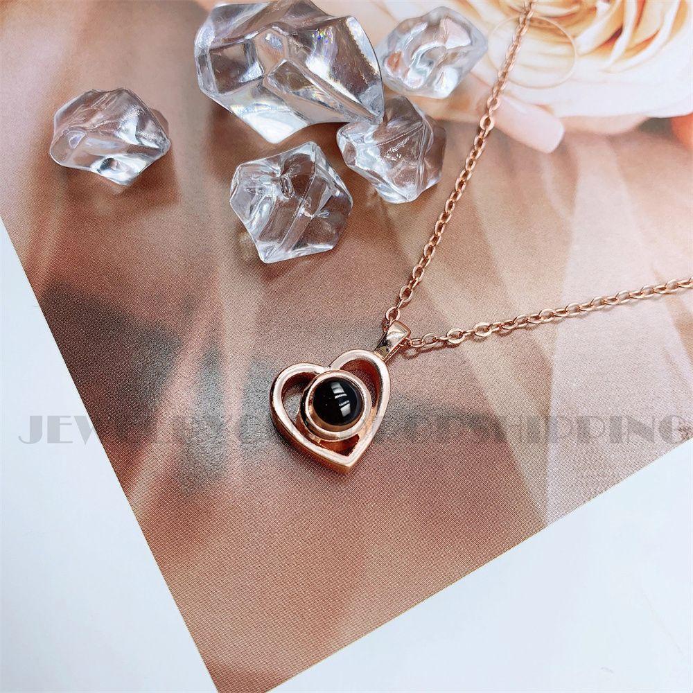 Vòng cổ Mặt Máy Chiếu Độc Đáo Cho Cặp Đôi