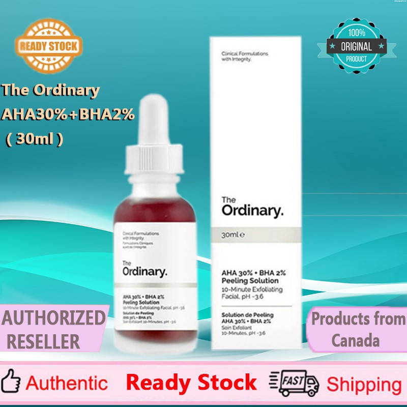Tinh Chất The Ordinary Aha30% + Bha2% 30ml