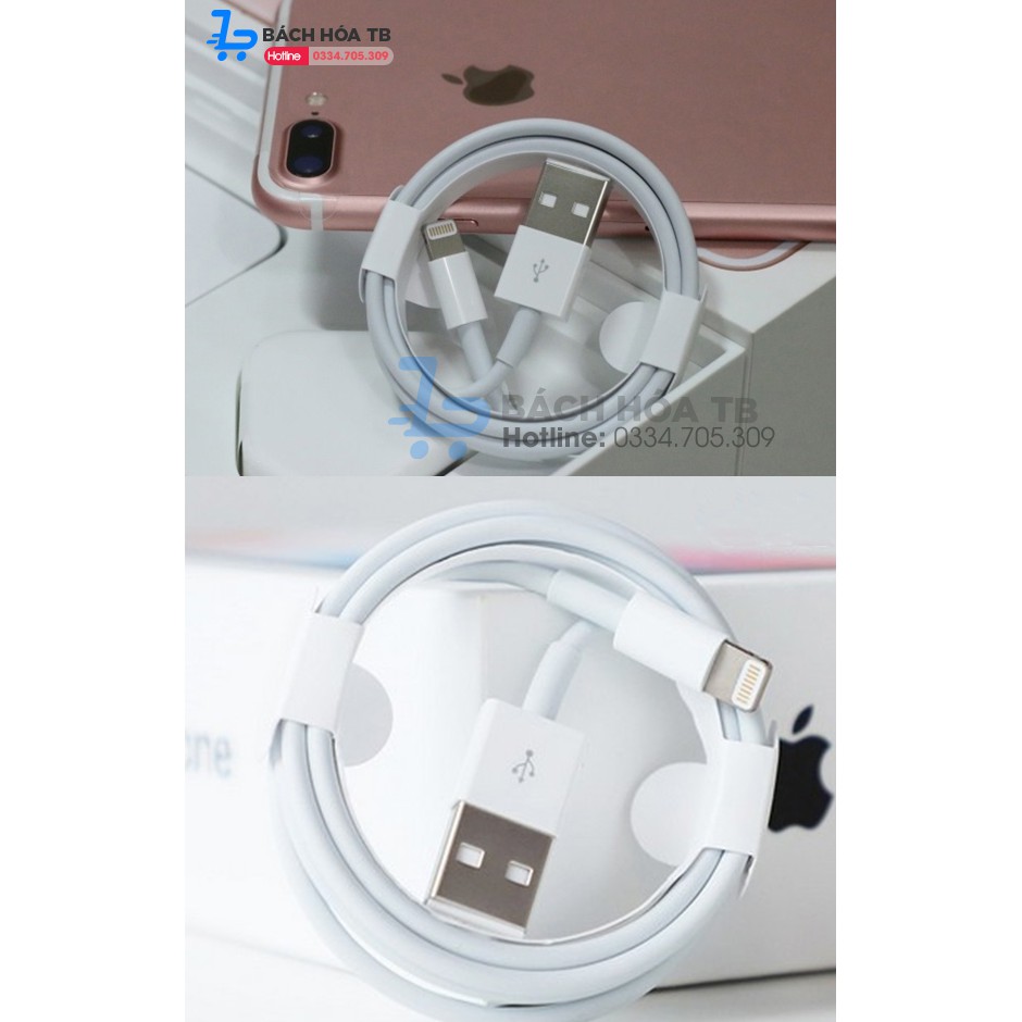 [CÓ BÁN SỈ] Dây Sạc iPhone FOXCON - Cáp Sạc iPhone Lightning-Hỗ trợ Sạc Ip, Ipad-Tốc Độ Sạc Tiêu Chuẩn