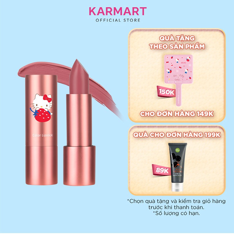 Son Thỏi Hello Kitty Cathy Doll Color Lipstick 3.5g