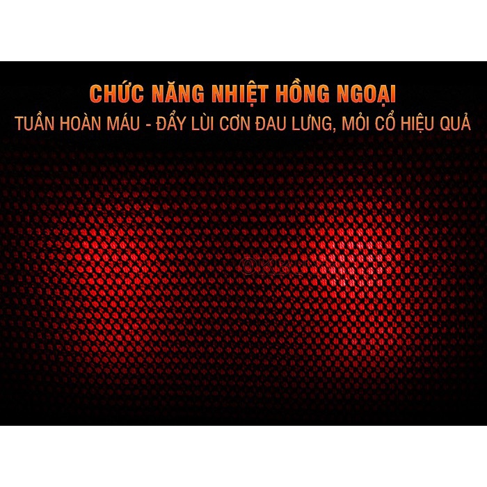 [Okbuy.vn] Ghế massage toàn thân cao cấp Nhật Bản Nikio NK-181 - Xoa bóp, đấm bóp, áp suất khí, nhiệt hồng ngoại Màu ĐỎ