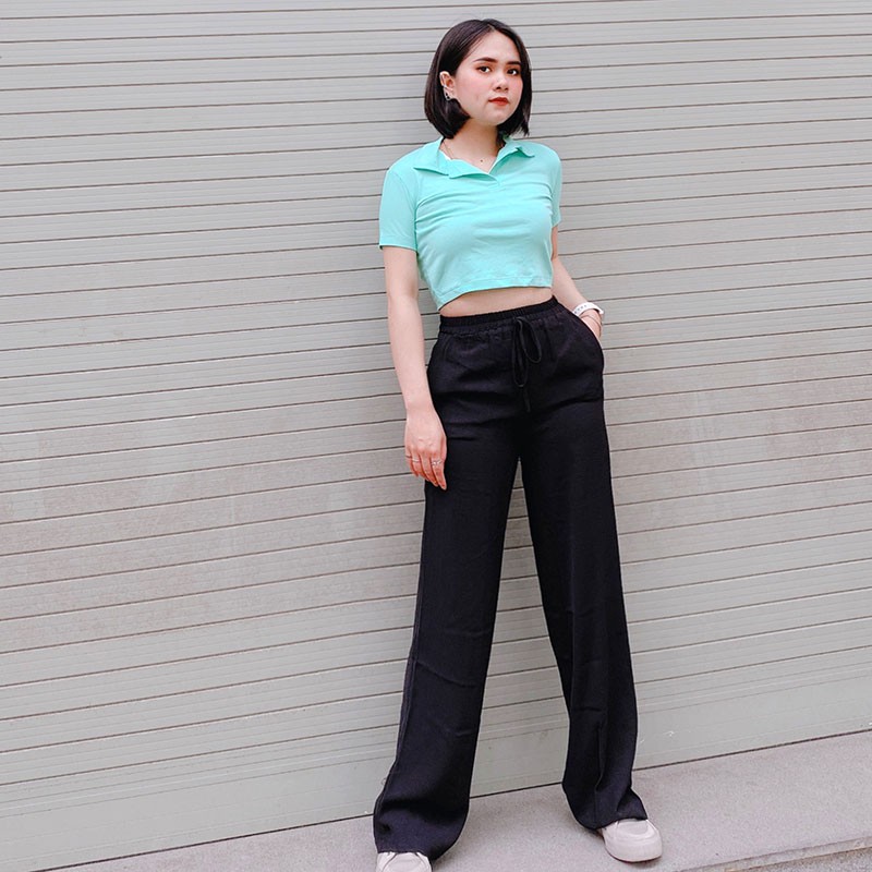 Áo Croptop Nữ MOLENTO Áo Polo Nữ Crt Thun Sơ Mi Ulzzang Crop Top Phông Cổ Bẻ Kiểu Ôm Body Có Cổ Tay Ngắn Đẹp - M16 | BigBuy360 - bigbuy360.vn