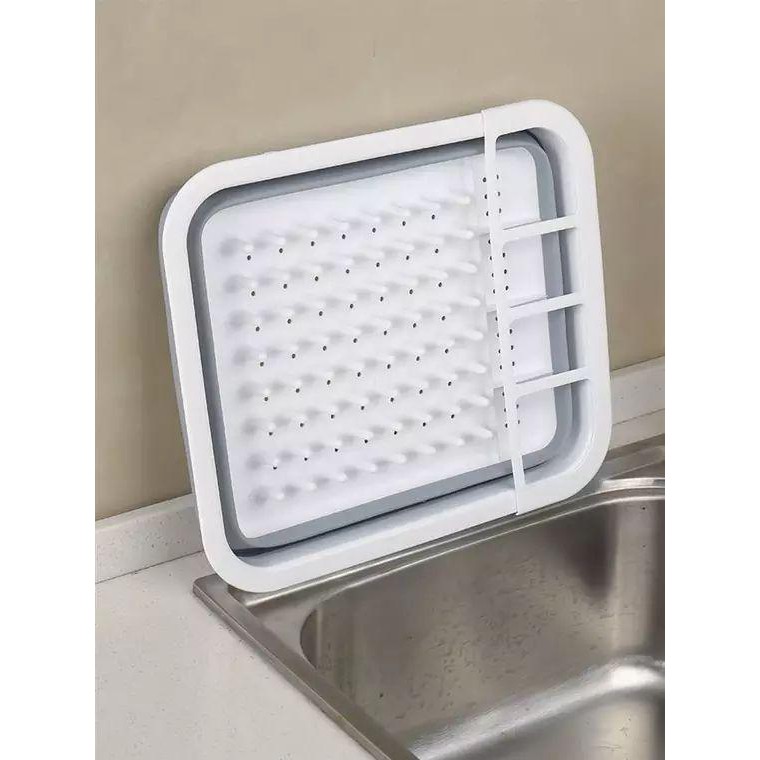 giá đựng bát đĩa gấp gọn tiện dụng trong nhà bếp B14