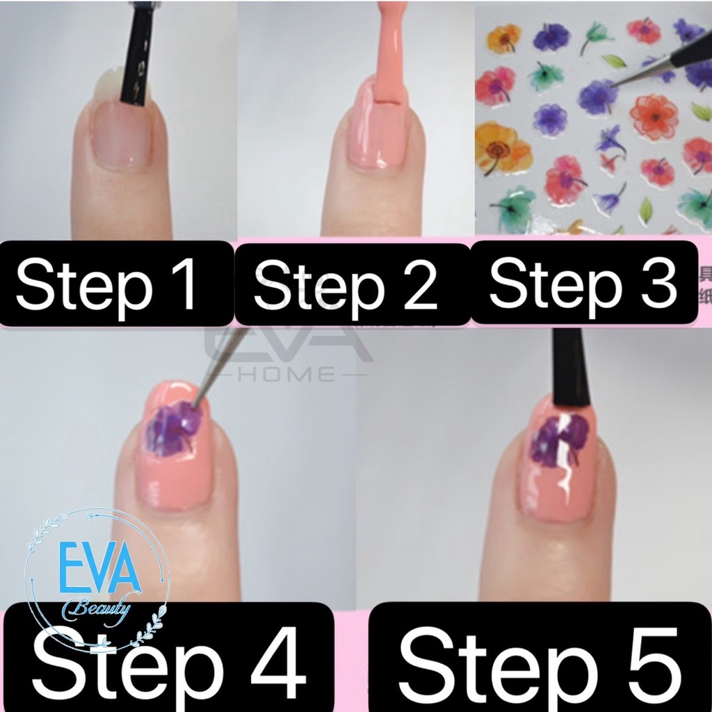 Decal Dán Móng Tay 3D Nail Sticker Chủ Đề Lễ Hội Ma Halloween Doki Doki F421 F255 F254