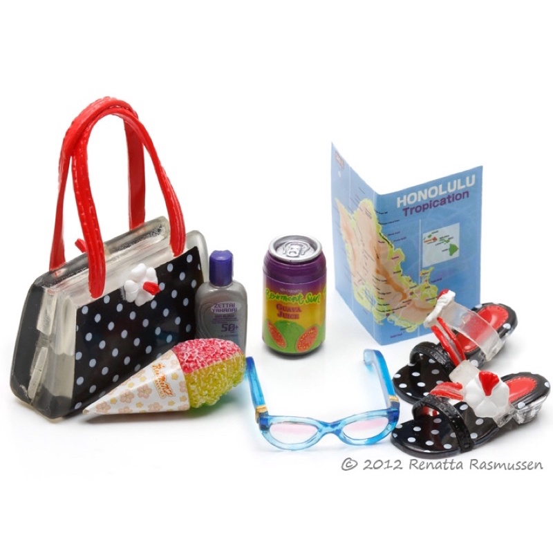 Re-ment rement mô hình I love Hawaii