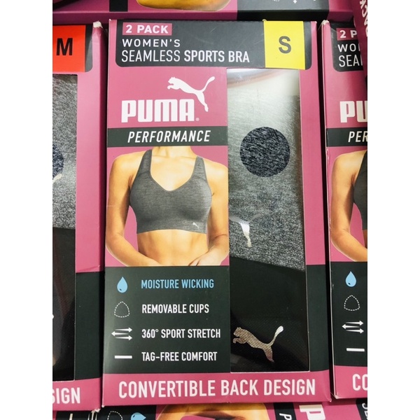 ÁO THỂ THAO Puma Seamless Sports Bra Size S, L, XL