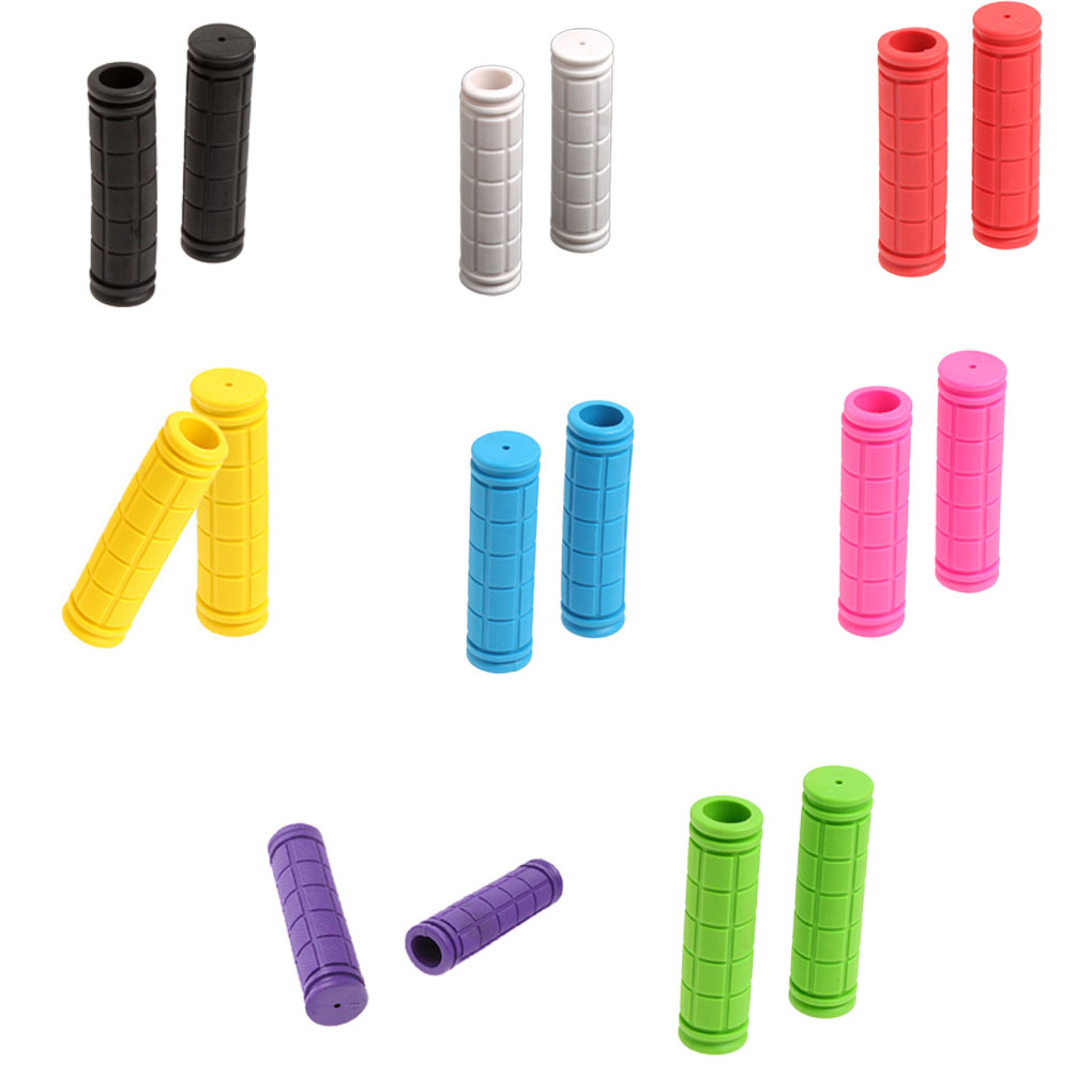 1 Cặp Vỏ Bọc Tay Lái Xe Đạp Leo Núi Bmx Mtb Bằng Cao Su Chống Trượt Thoải Mái