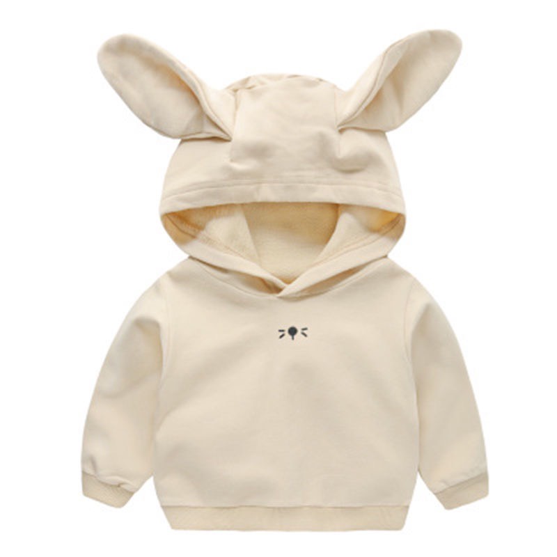 Áo hoodie tai thỏ siêu đẹp cho bé